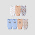 Pack of 7 Juniors Cotton Sleeveless Bodysuit with Floral Print - Multicolour / 12-18 mths