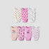 Pack of 7 Juniors Cotton Sleeveless Bodysuit with Assorted Print - Pink / 12-18 mths