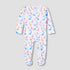 Juniors Cotton Round Neck Long Sleeve Sleepsuit with Zip Closure - Multicolour / 12-18 mths