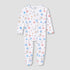 Juniors Cotton Round Neck Long Sleeve Sleepsuit with Zip Closure - Multicolour / 12-18 mths