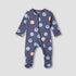 Juniors Printed Closed Feet Sleepsuit with Long Sleeves - Blue / 12-18 mths
