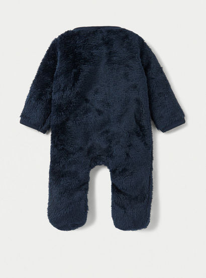 Juniors Plush Closed Feet Sleepsuit with Long Sleeves-baby-boys-clothing-nightwear-sleepsuits-image-2