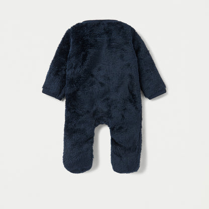 Juniors Plush Closed Feet Sleepsuit with Long Sleeves