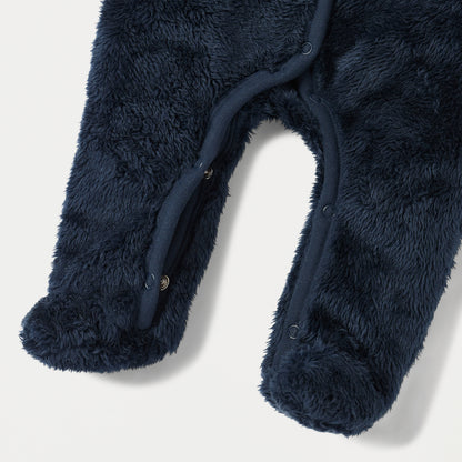 Juniors Plush Closed Feet Sleepsuit with Long Sleeves