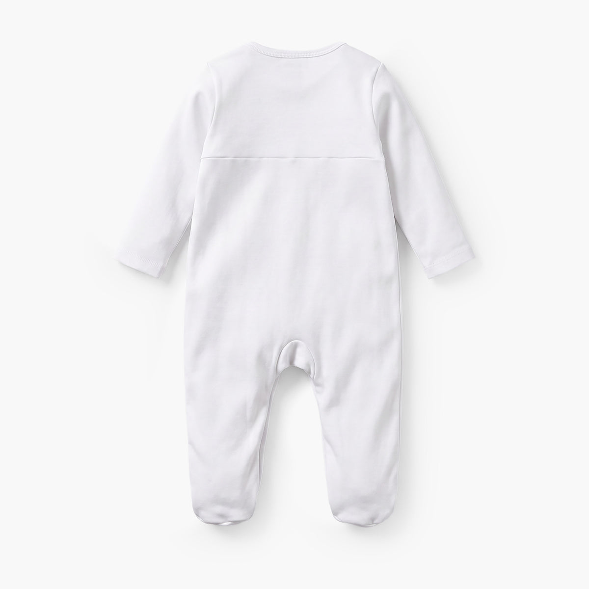 Juniors Cotton Crew Neck Long Sleeves Sleepsuit with Aquatic Print