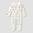 Juniors Printed Sleepsuit with Long Sleeves - Cream / 9-12 mths