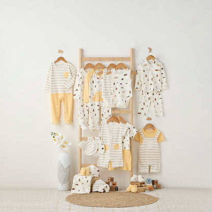 Juniors Printed Sleepsuit with Long Sleeves