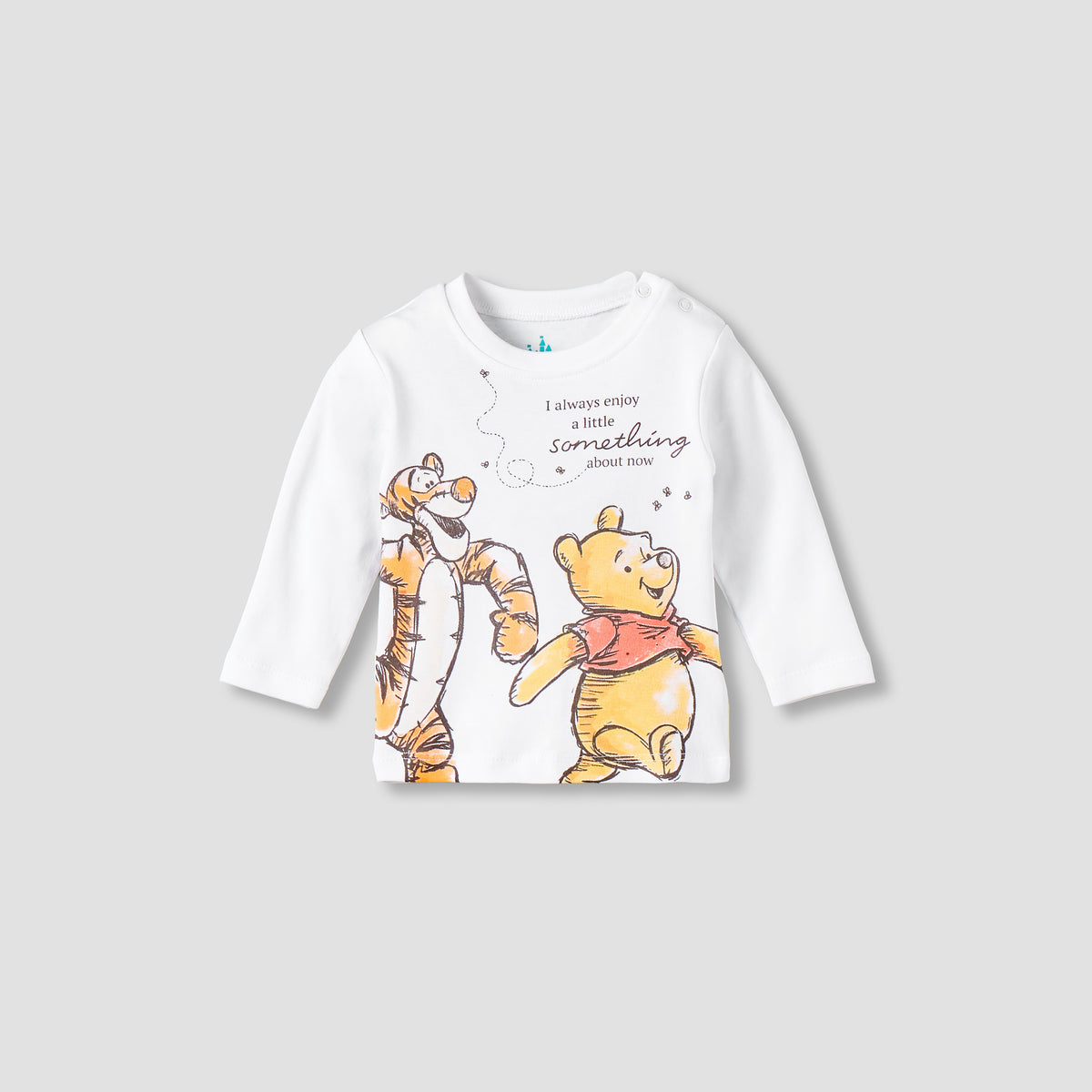 Pack of 2 Disney Cotton Long Sleeves Pyjama Set with Winnie the Pooh Print