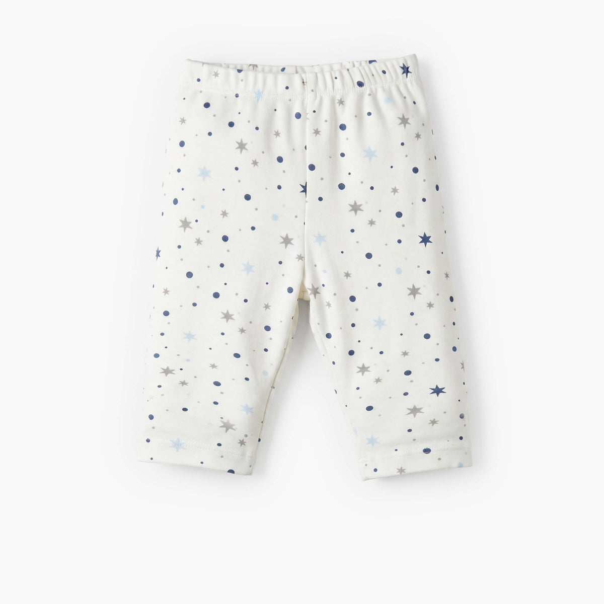 Juniors Cotton Crew Neck Long Sleeves Pyjama Set with Celestial Print