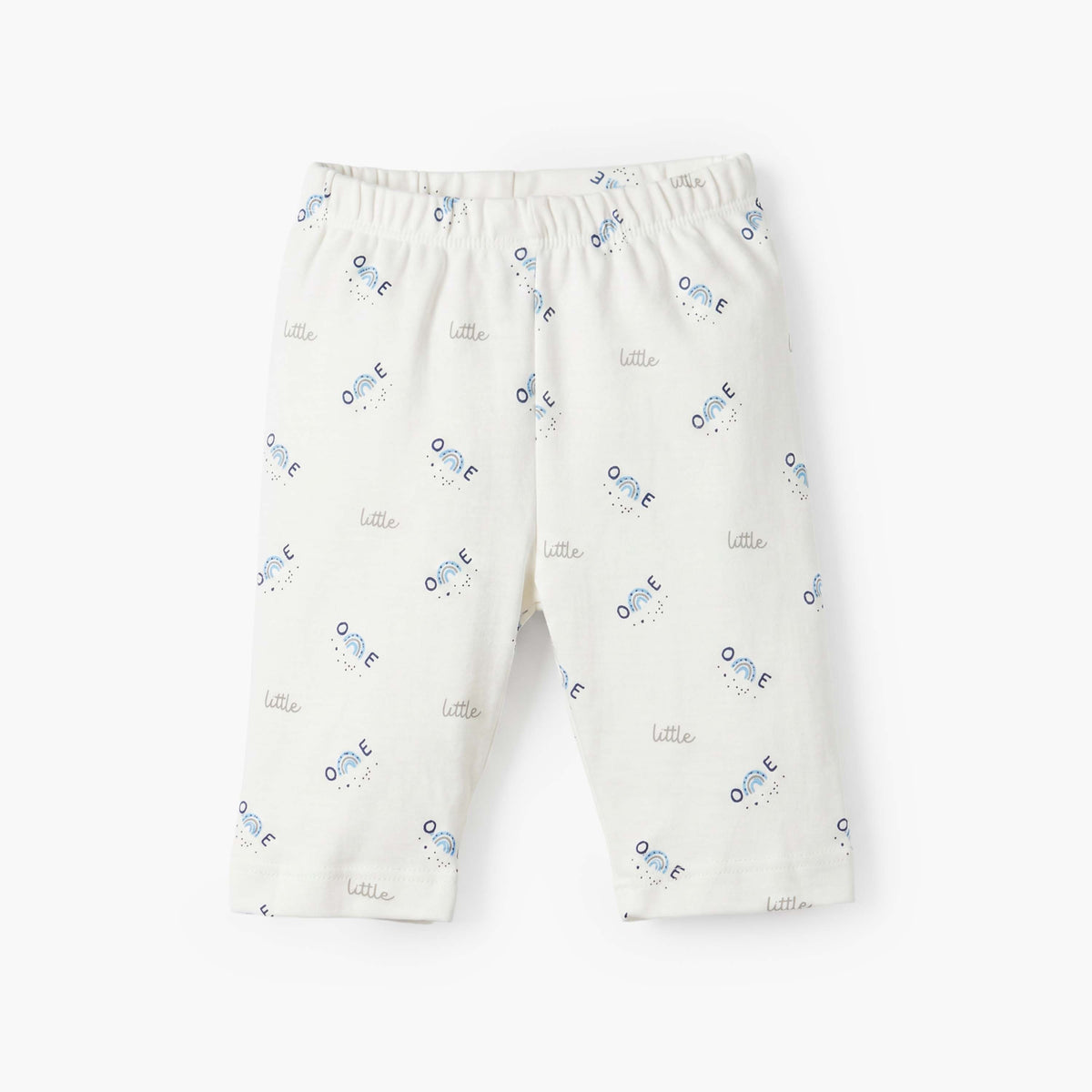 Juniors Cotton Crew Neck Long Sleeves Pyjama Set with Celestial Print