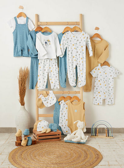 Pack of 2 Juniors Cotton Long Sleeves Pyjama Set with Space Print-baby-boys-clothing-nightwear-pyjamasets-image-11