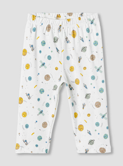 Pack of 2 Juniors Cotton Long Sleeves Pyjama Set with Space Print-baby-boys-clothing-nightwear-pyjamasets-image-4