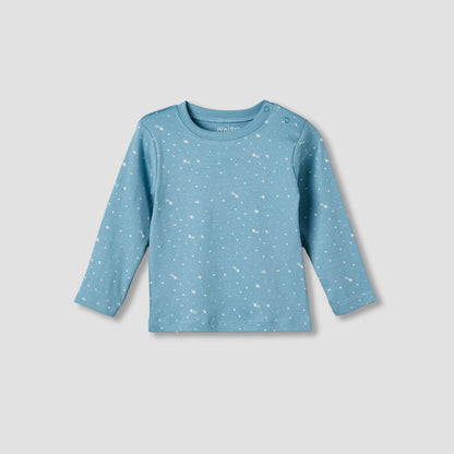 Pack of 2 Juniors Cotton Long Sleeves Pyjama Set with Space Print