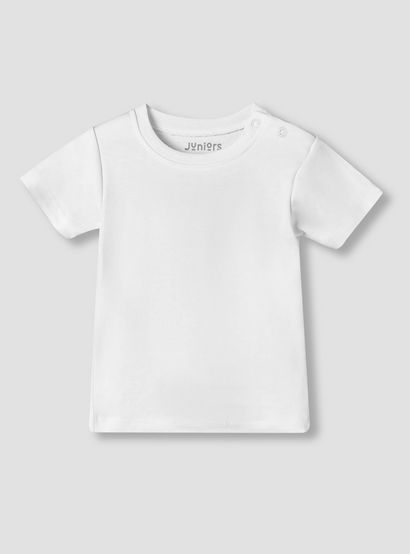 Juniors Round Neck Short Sleeves T-shirt and Dungaree Set with Print-baby-boys-clothing-setsandcoords-image-4