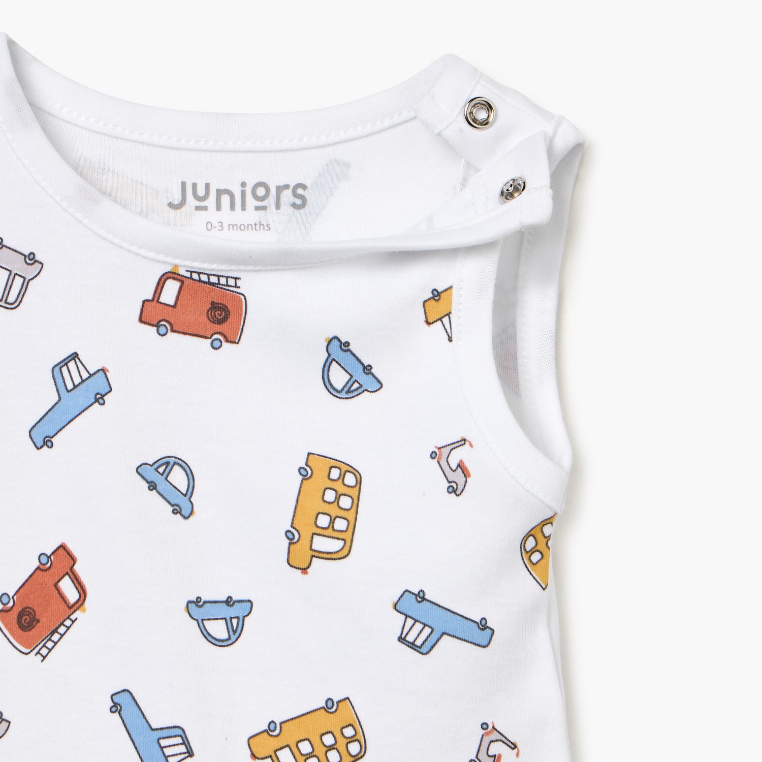 Juniors Printed Sleeveless Bodysuit - Set of 2