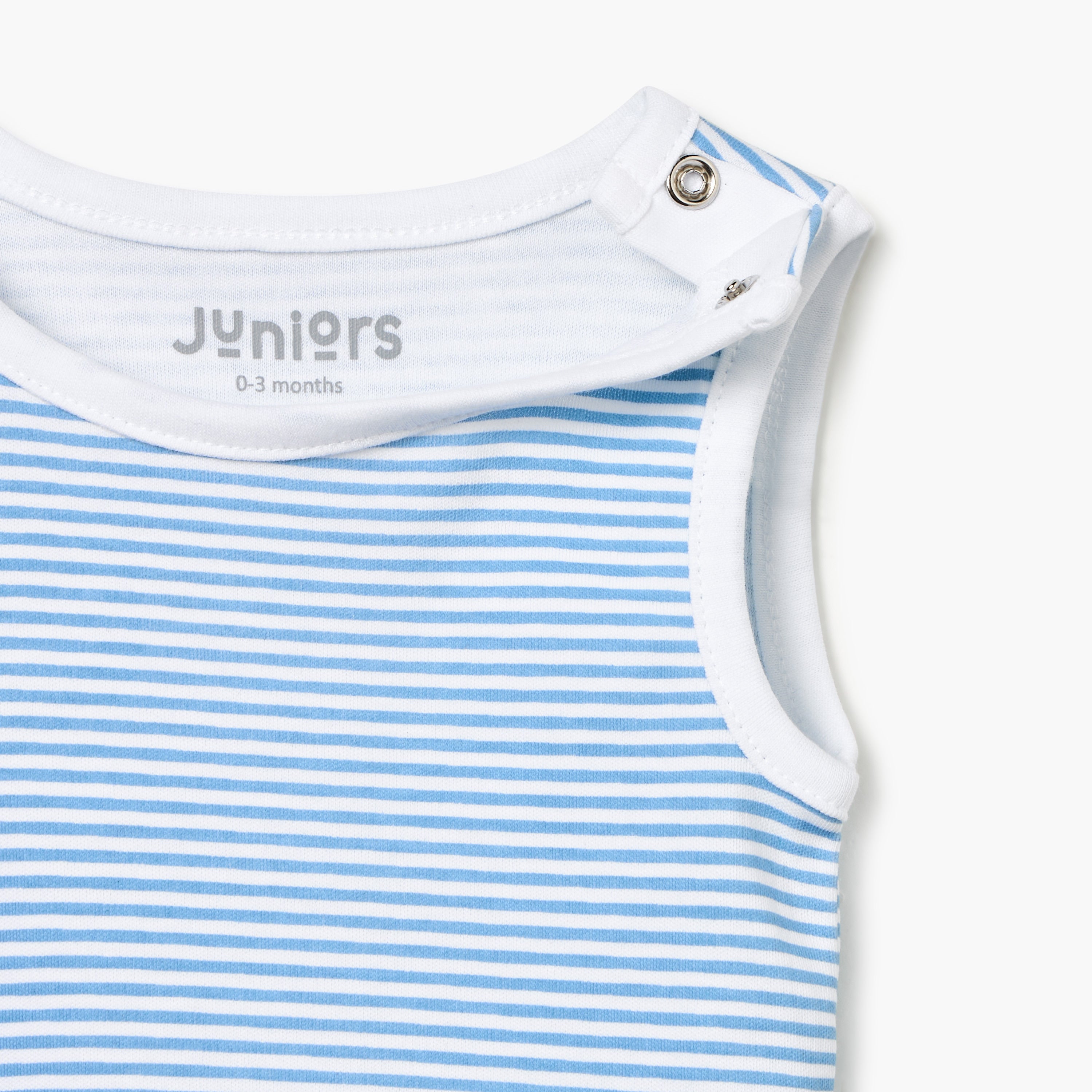 Juniors Printed Sleeveless Bodysuit - Set of 2