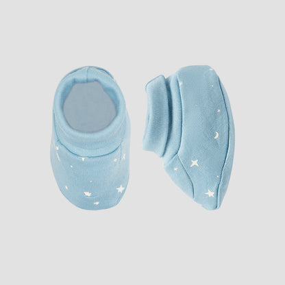 Pack of 2 Juniors Booties with Cuffed Hem, Assorted Print