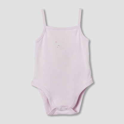 Pack of 3 Juniors Cotton Strappy Bodysuit with Dinosaur Print