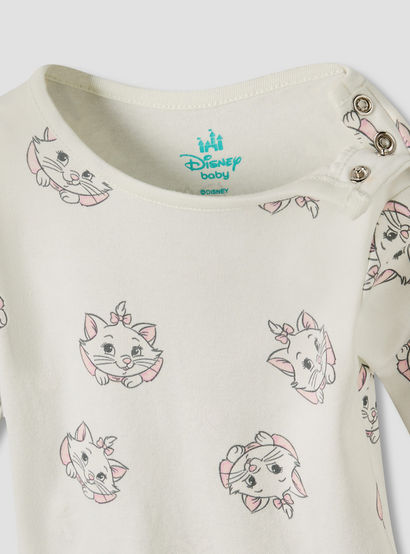 Pack of 2 Disney Cotton Round Neck Long Sleeves Pyjama Set with Marie Print-baby-girls-clothing-nightwear-pyjamasets-image-6
