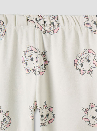 Pack of 2 Disney Cotton Round Neck Long Sleeves Pyjama Set with Marie Print-baby-girls-clothing-nightwear-pyjamasets-image-7
