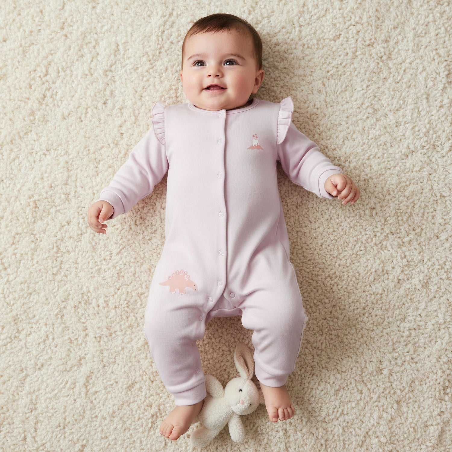 Set of 2 Juniors Cotton Sleepsuit and Romper with Assorted Print