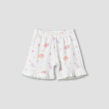 Pack of 2 Juniors Cotton Round Neck Pyjama Set with Fun Print