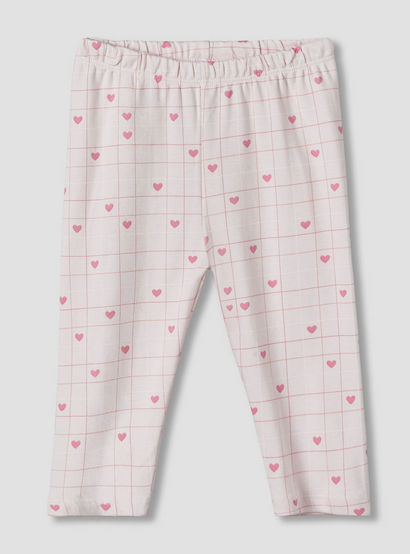 Pack of 2 Juniors Cotton Round Neck Pyjama Set with Fun Print-baby-girls-clothing-nightwear-pyjamasets-image-6