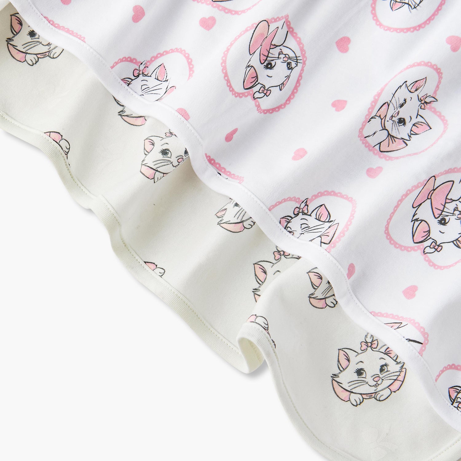 Pack of 2 Disney Receiving Blanket with Marie Print