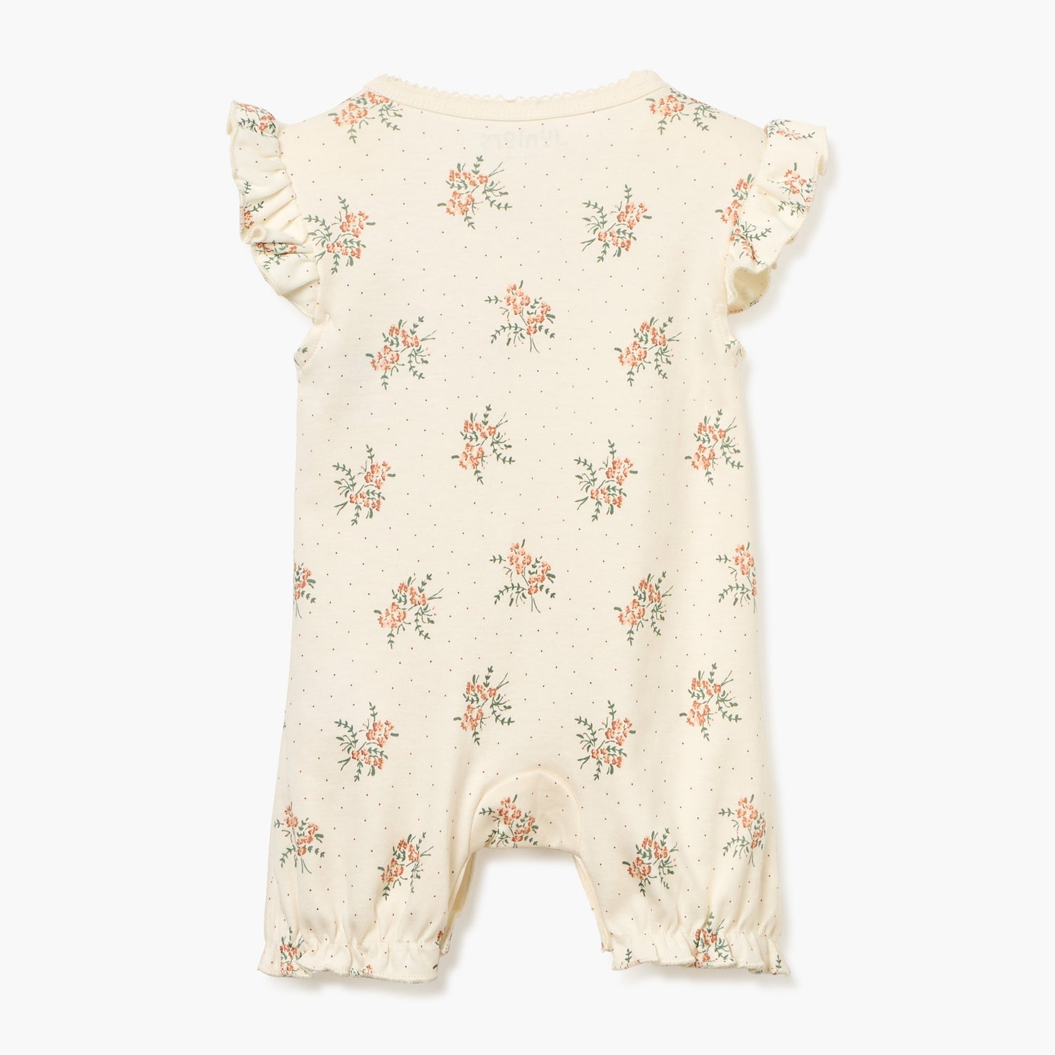 Juniors All-Over Floral Print Sleeveless Romper