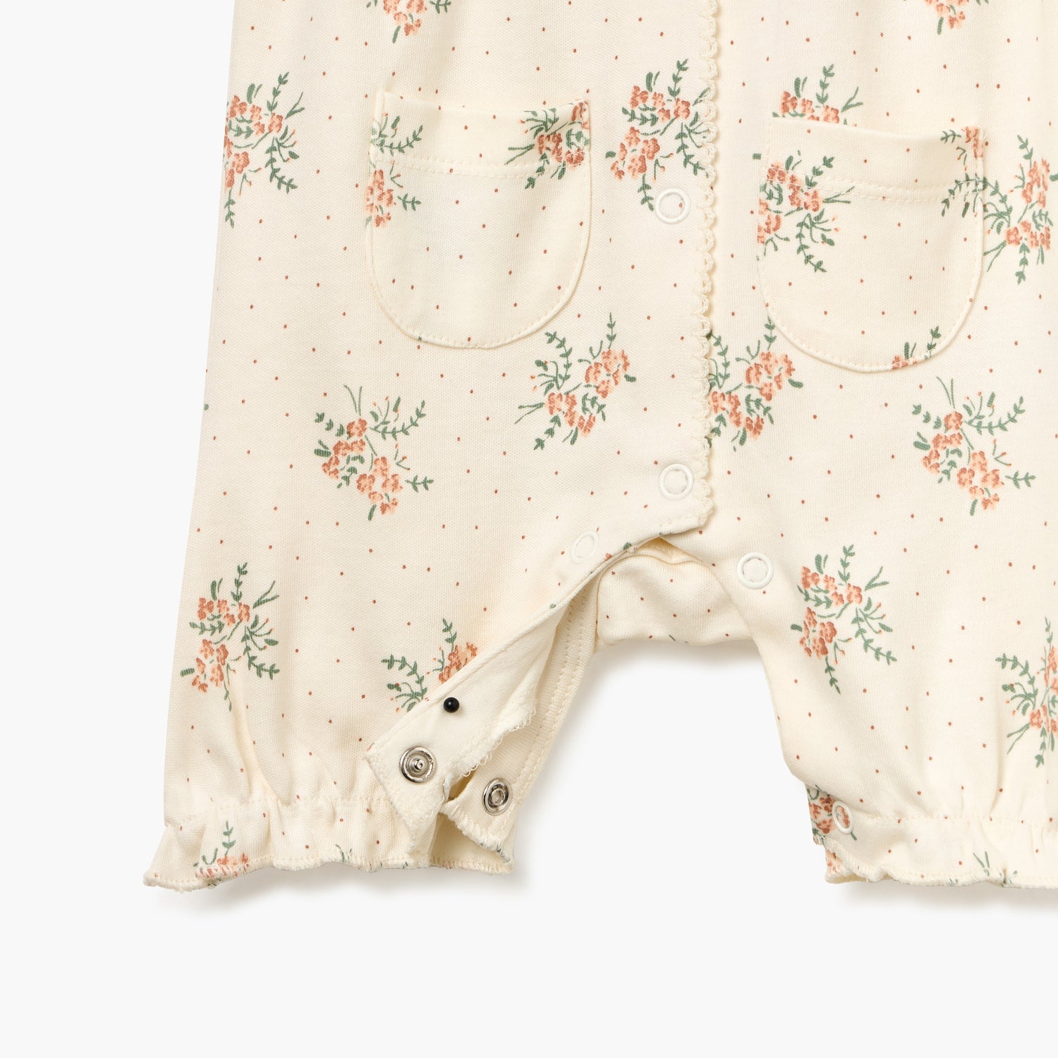 Juniors All-Over Floral Print Sleeveless Romper