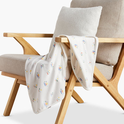 Juniors Assorted 2-Piece Receiving Blanket Set - 70x70 cm
