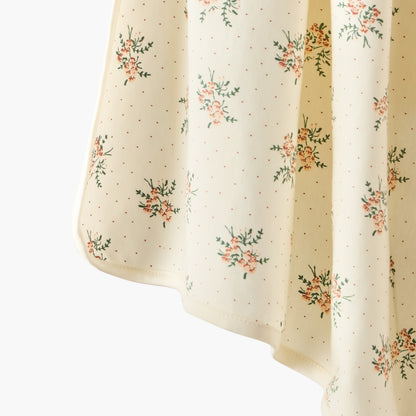 Juniors Floral Print Receiving Blanket
