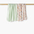 Juniors Assorted 2-Piece Receiving Blanket Set - 70x70 cm - Multicolour / 0-6 mths