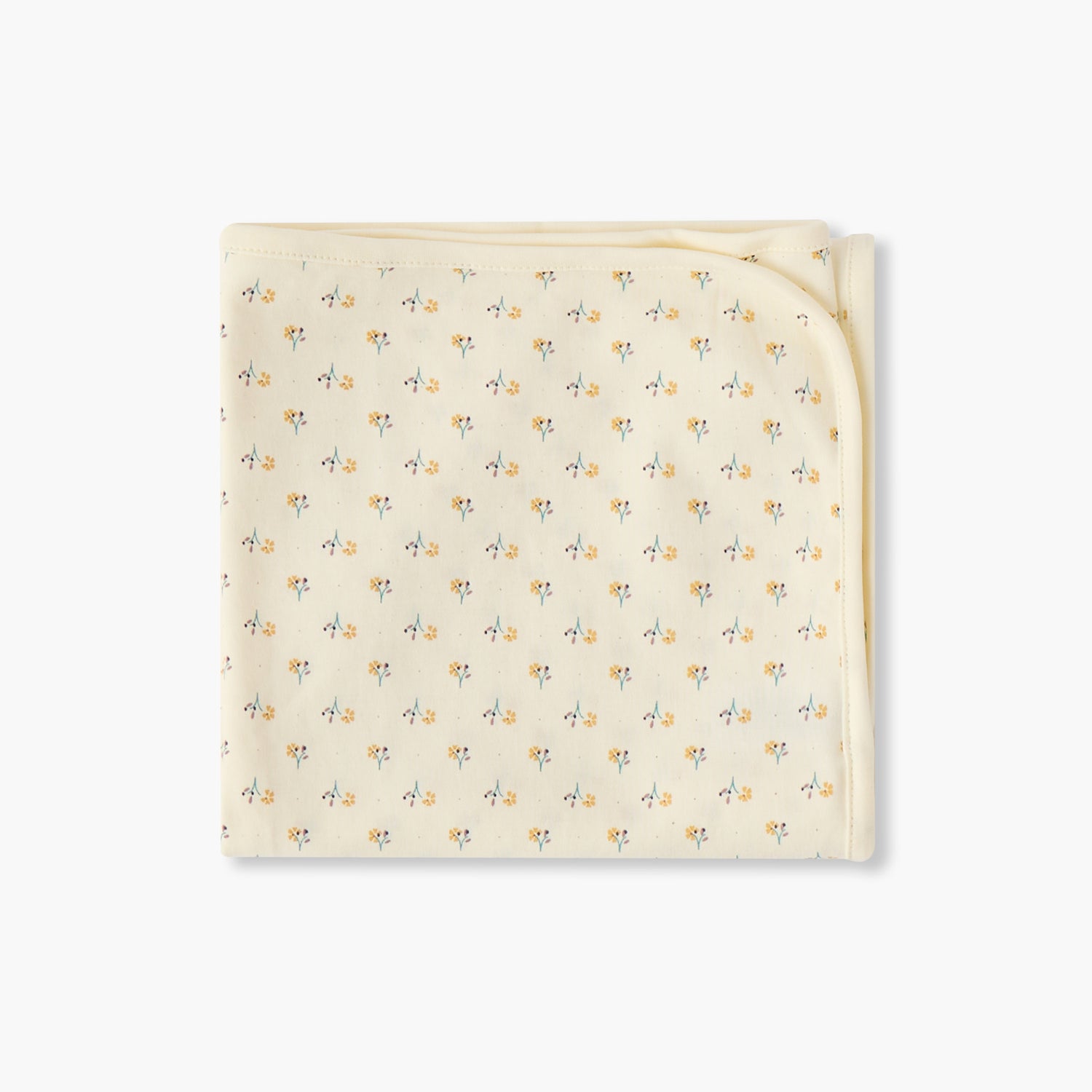 Juniors Baby Receiving Blanket with Floral Print - Cotton