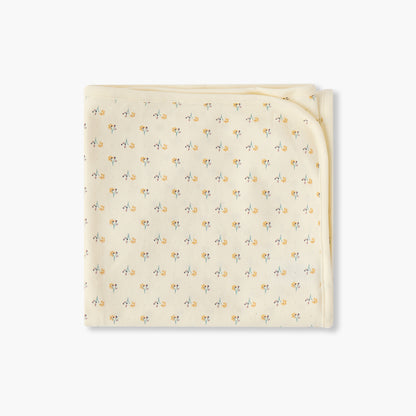 Juniors Baby Receiving Blanket with Floral Print - Cotton