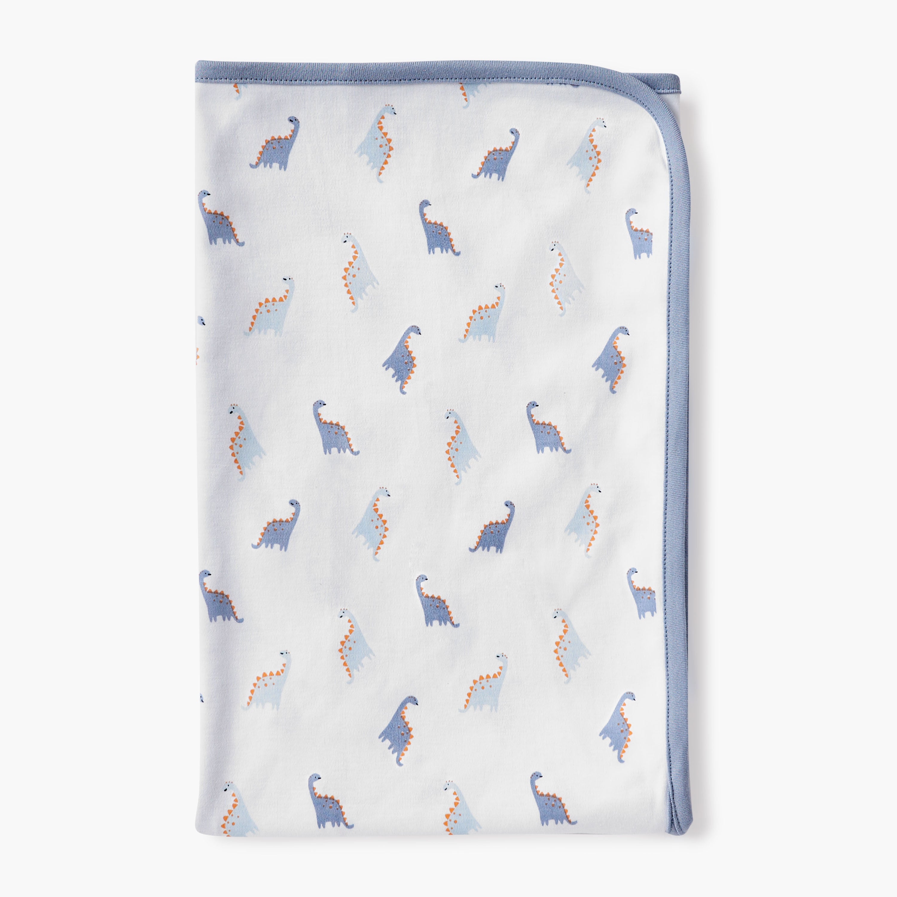 Juniors Dinosaur Print Sleepsuit with Bib and Receiving Blanket