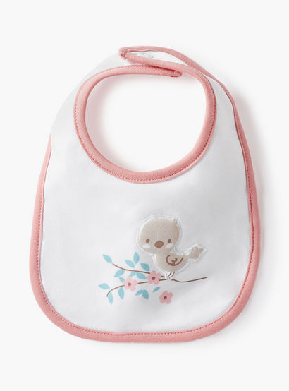 Juniors Printed Sleepsuit with Bib and Receiving Blanket-baby-girls-clothing-setsandcoords-image-3