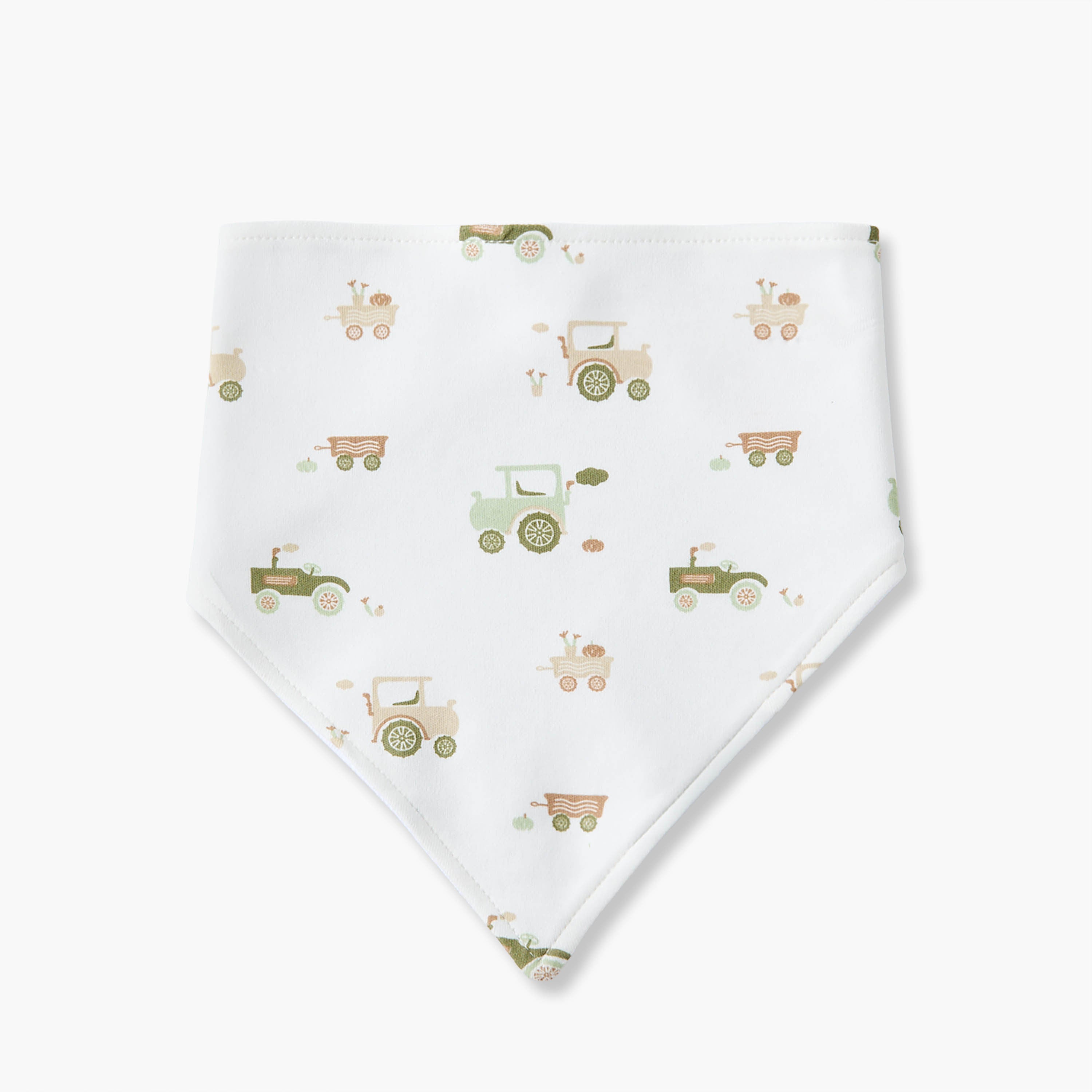 Pack of 3 Juniors Baby Bib with Tractor Print