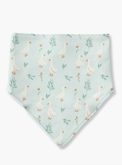 Pack of 3 Juniors Baby Bib with Duck Print-baby-feeding-bibs-image-3