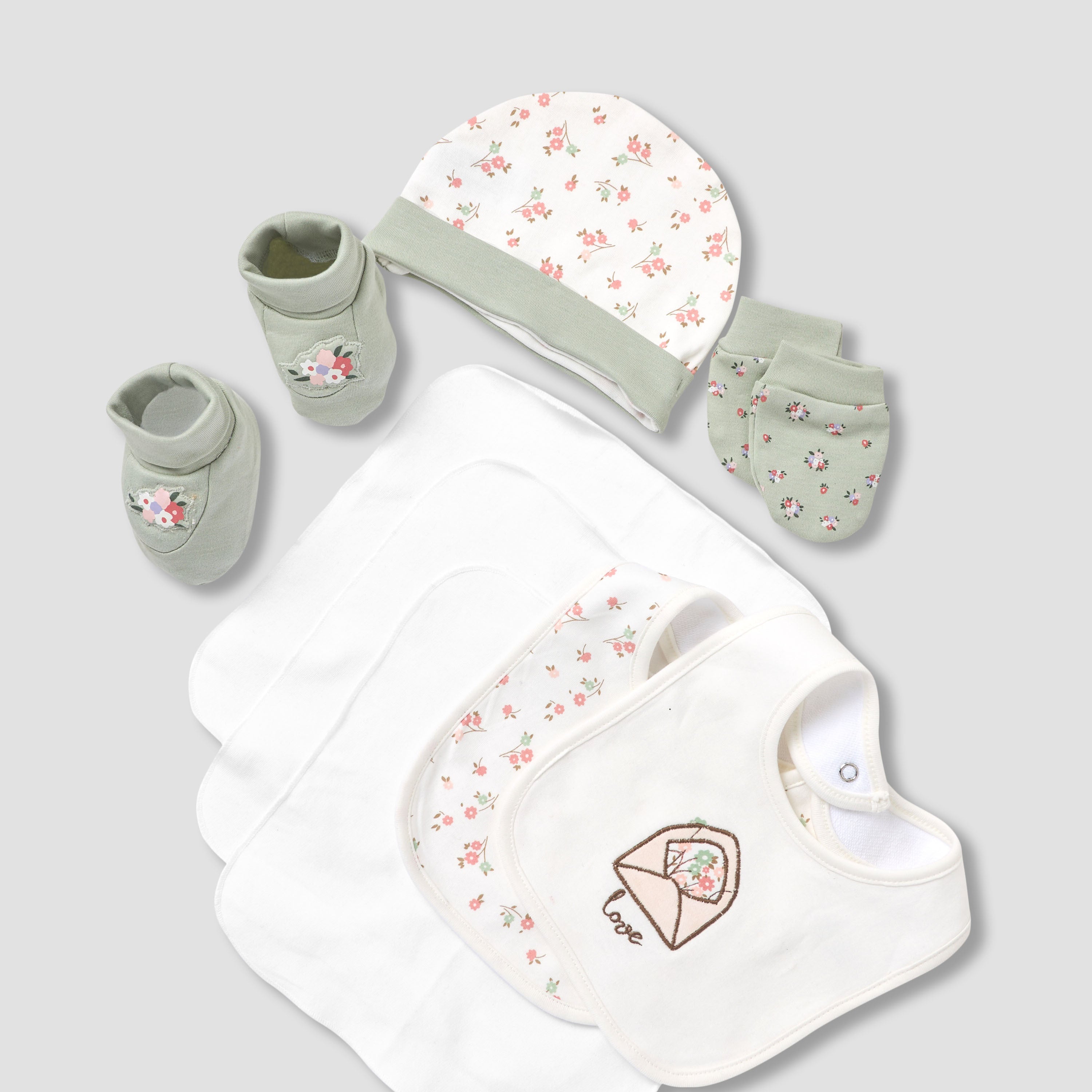 Set of 14 Juniors Clothing Gift Set with Floral Print