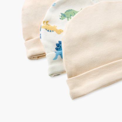 Pack of 3 Juniors Cap with Rolled Hem