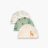 Pack of 3 Juniors Cap with Safari Print