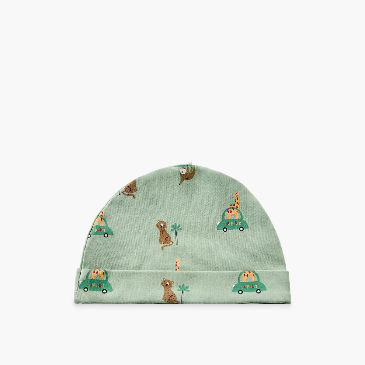 Pack of 3 Juniors Cap with Safari Print