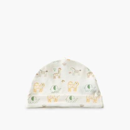 Pack of 3 Juniors Cap with Safari Print