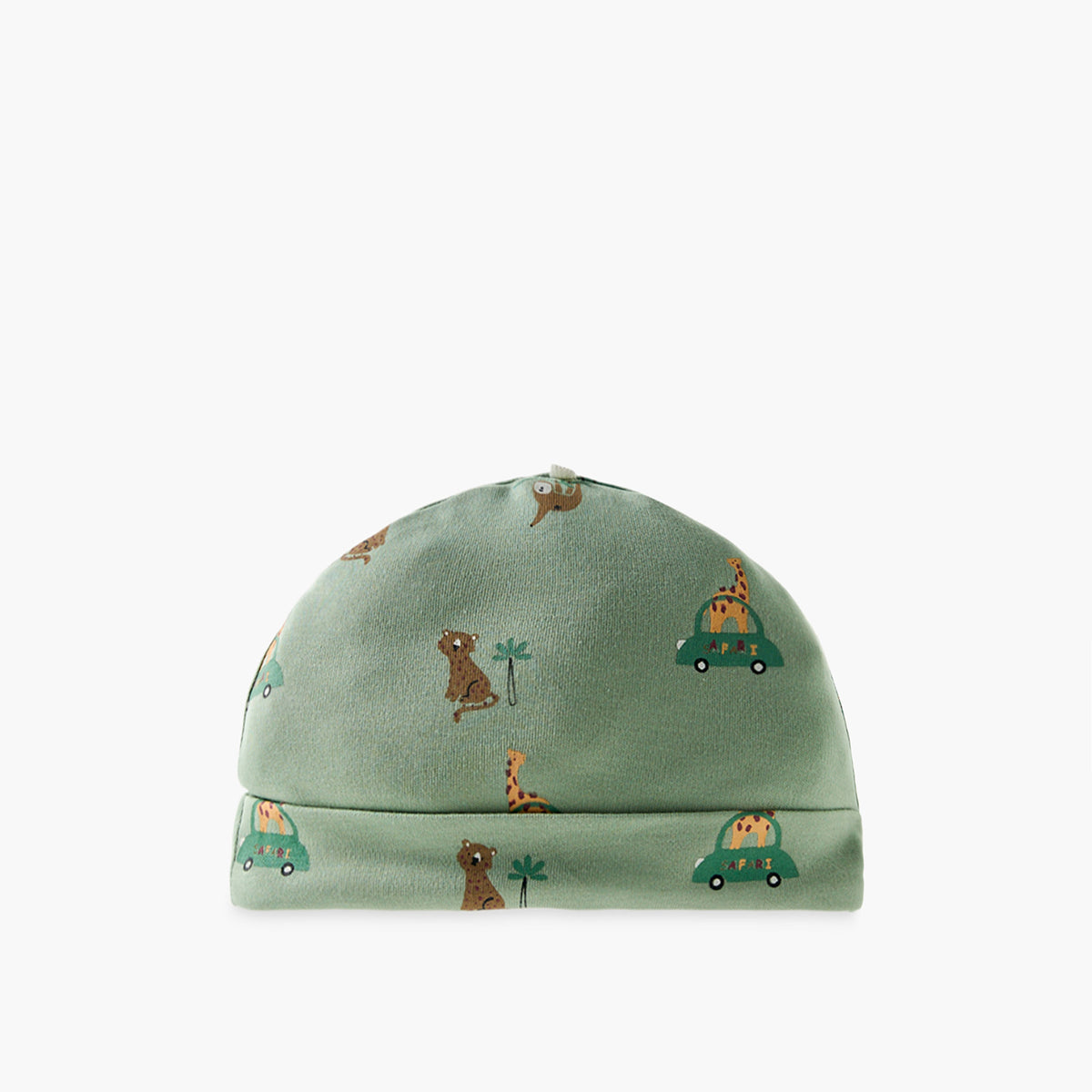 Pack of 3 Juniors Cap with Safari Print