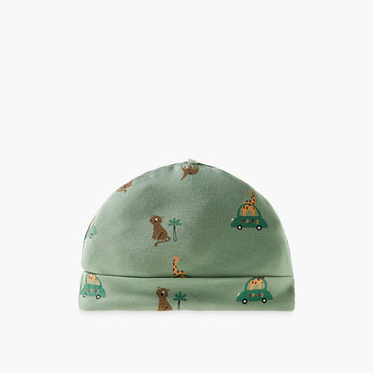 Pack of 3 Juniors Cap with Safari Print