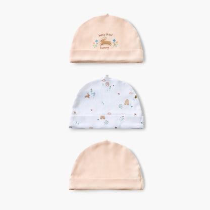 Pack of 3 Juniors Cap with Rolled Hem