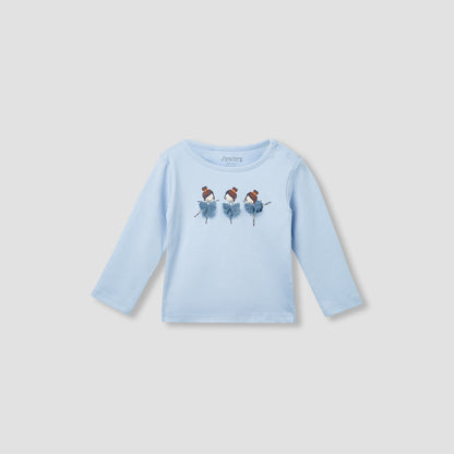 Juniors Printed T-shirt and Pyjama Set