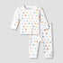 Juniors Cotton Round Neck Long Sleeves Pyjama Set with Arabic Alphabet Print - Grey / 12-18 mths