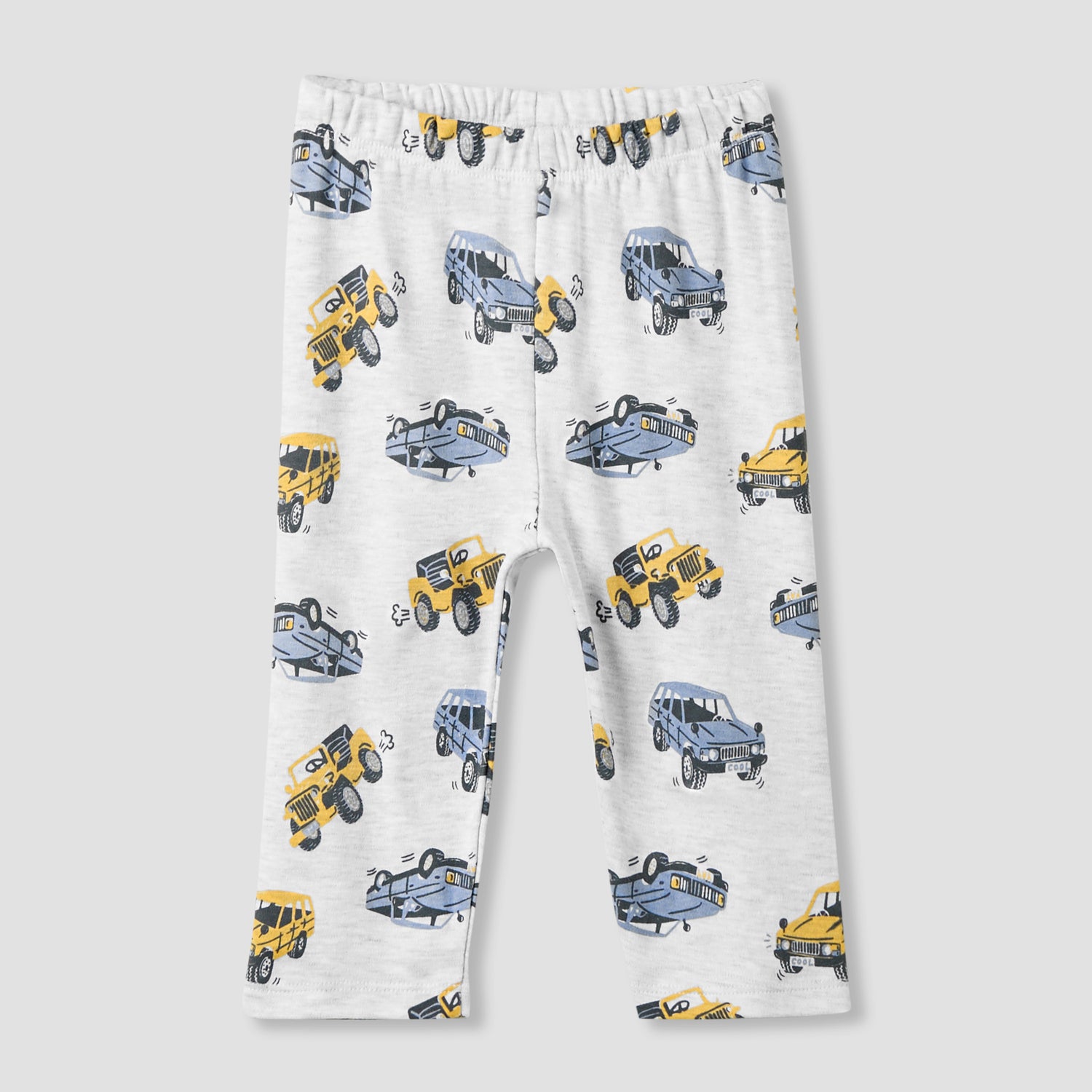 Juniors Pyjama Set with Truck Print - Cotton - Long Sleeves